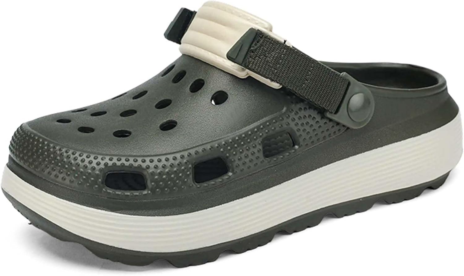 Летние сандалии мужские и женские, сабо, садовая обувь, нескользящие, быстро сохнущие, пляжные, домашние, для душа, мюли с регулируемым каблуком Generic, зеленый
Летние сандалии мужские и женские, сабо, садовая обувь, нескользящие, быстро сохнущие, пляжные, домашние, для душа, мюли с регулируемым каблуком Generic, зеленый