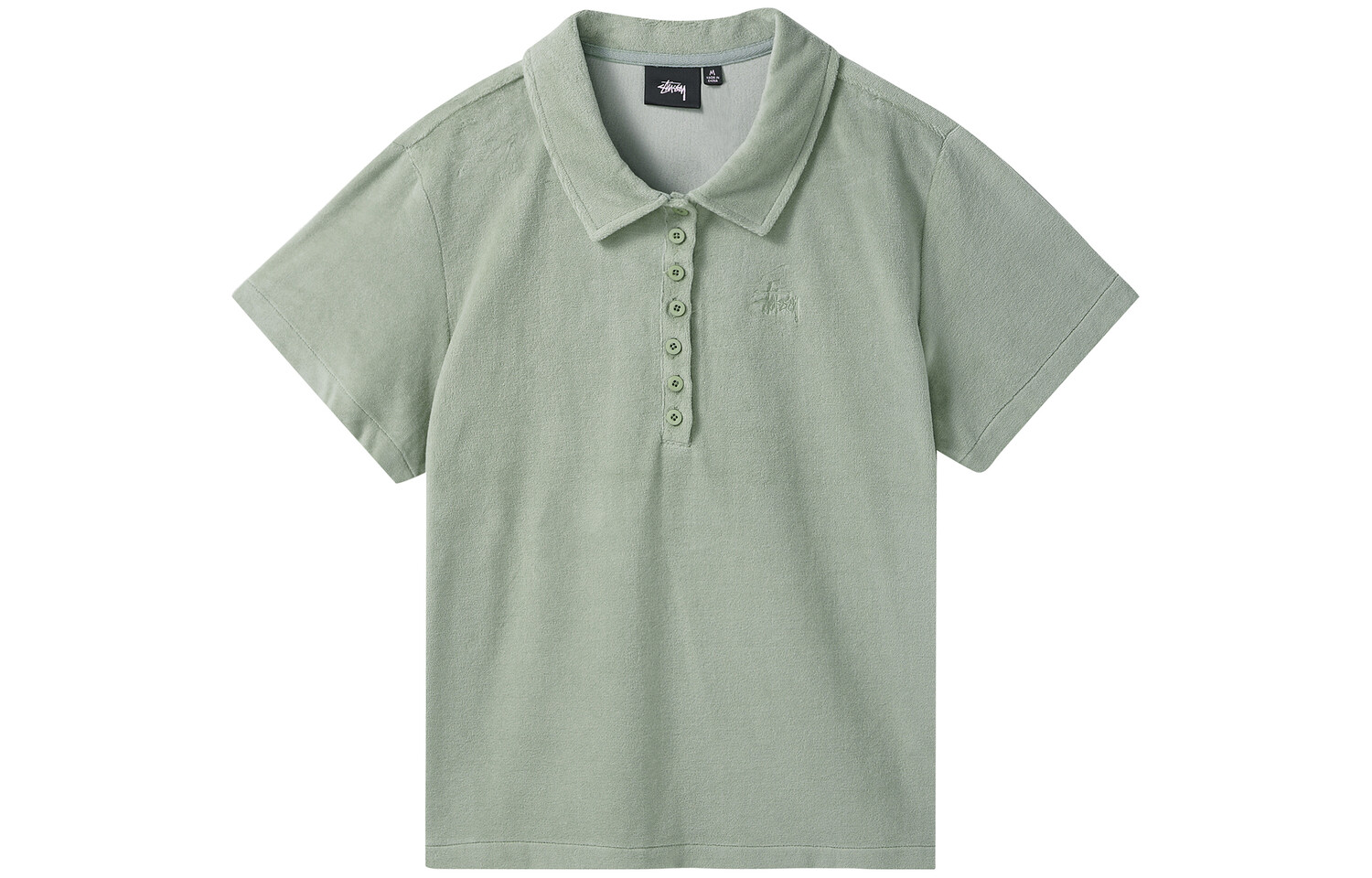 Рубашка поло женская серая Stussy
Рубашка поло женская серая Stussy