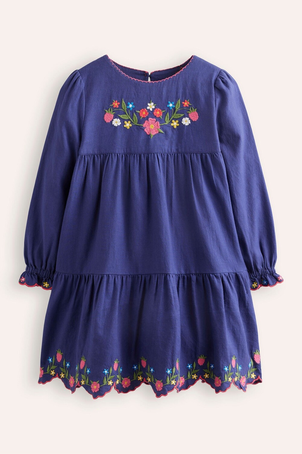 Платье Бетси с ярусами и завитками Boden, синий
Платье Бетси с ярусами и завитками Boden, синий