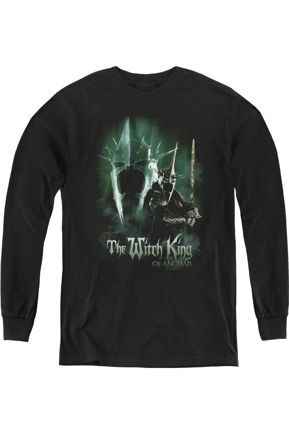 Футболка с длинным рукавом "Король-чародей" из "Властелина колец" для подростков Gildan, черный
Футболка с длинным рукавом "Король-чародей" из "Властелина колец" для подростков Gildan, черный