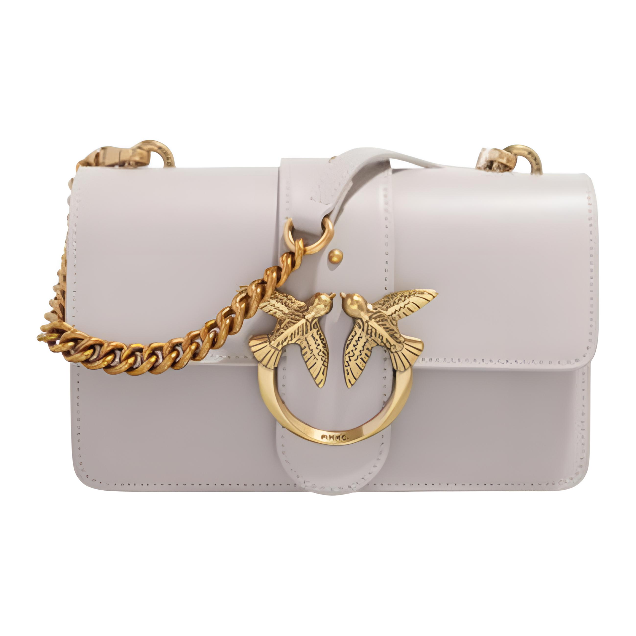 PINKO Кожаная сумка через плечо с ласточкой
PINKO Кожаная сумка через плечо с ласточкой