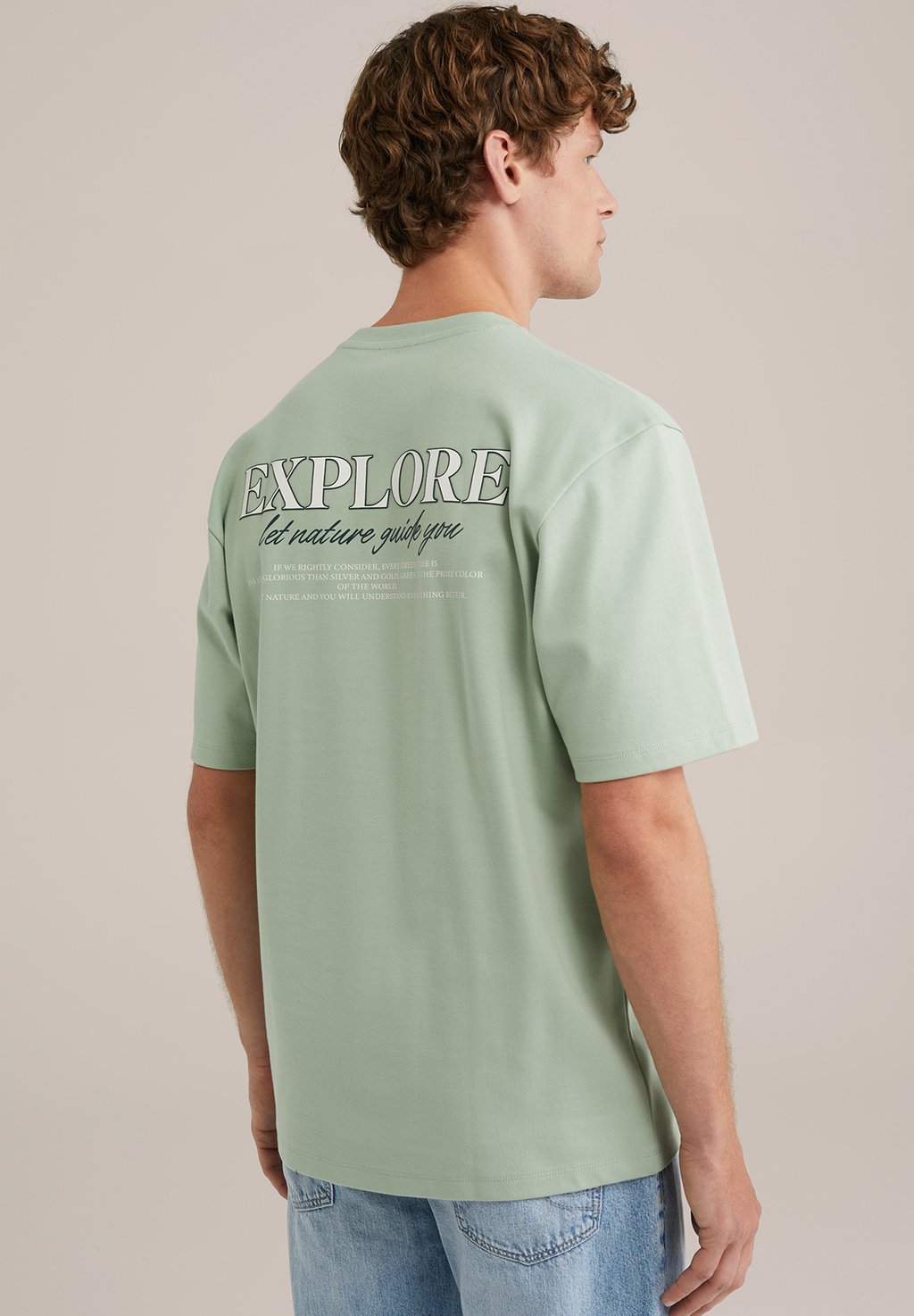 Футболка с принтом WE Fashion, мятный
Футболка с принтом WE Fashion, мятный