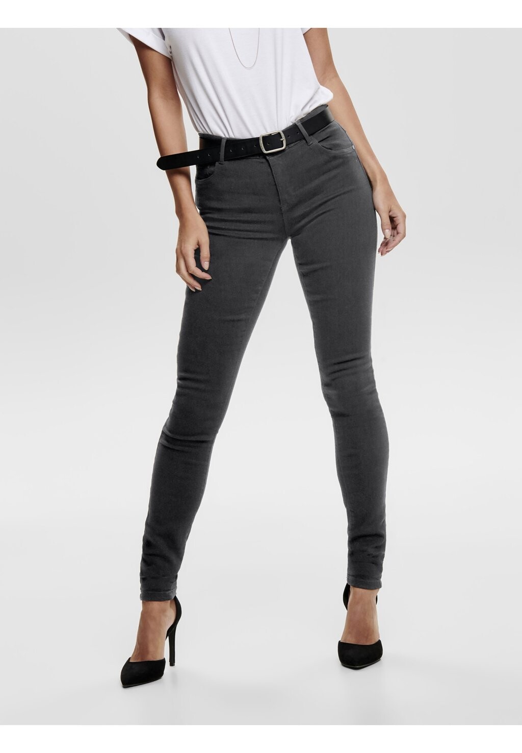 Джинсы Skinny Fit ONLY Onlrain Life, темно-серый деним
Джинсы Skinny Fit ONLY Onlrain Life, темно-серый деним