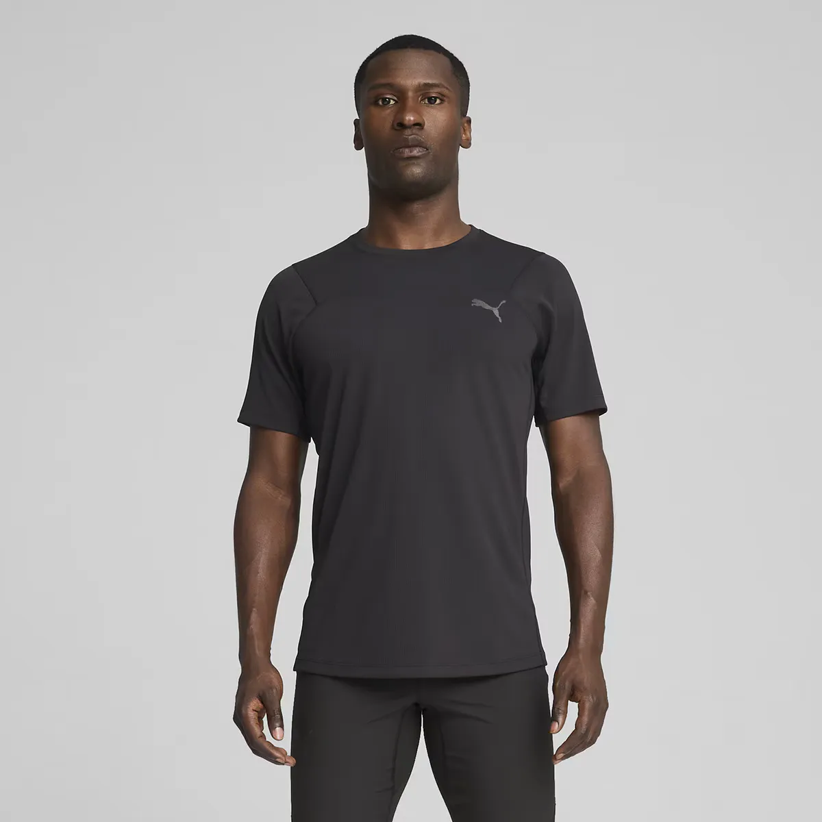 Мужская футболка Puma Seasons drycell, чёрный
Мужская футболка Puma Seasons drycell, чёрный