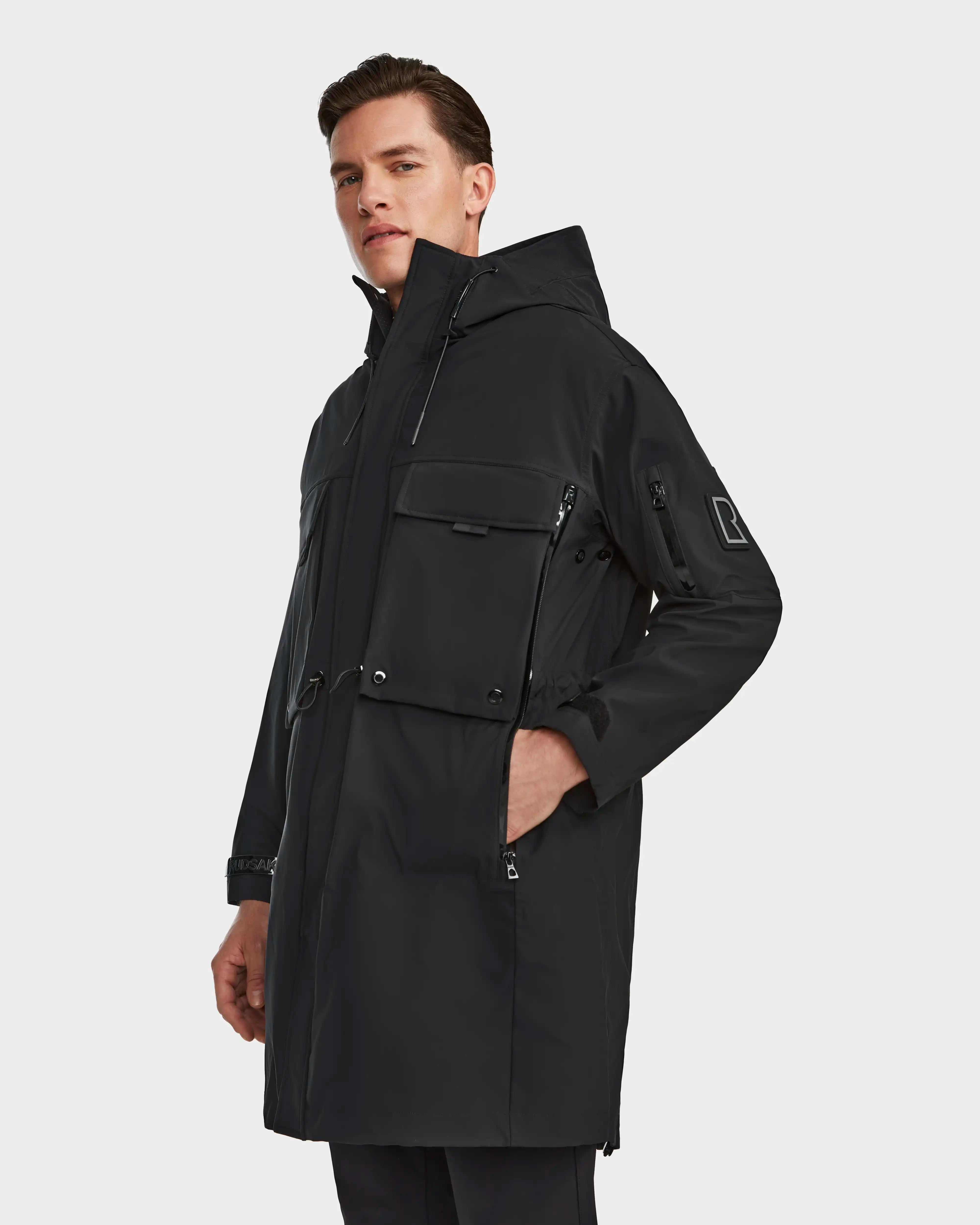 КУРТКА-ДОЖДЕВИК MELI UNISEX ИЗ ПЕРЕРАБОТАННОЙ ТКАНИ STORMSHELL 3 В 1 LONG UTILITY Rudsak, черный
КУРТКА-ДОЖДЕВИК MELI UNISEX ИЗ ПЕРЕРАБОТАННОЙ ТКАНИ STORMSHELL 3 В 1 LONG UTILITY Rudsak, черный