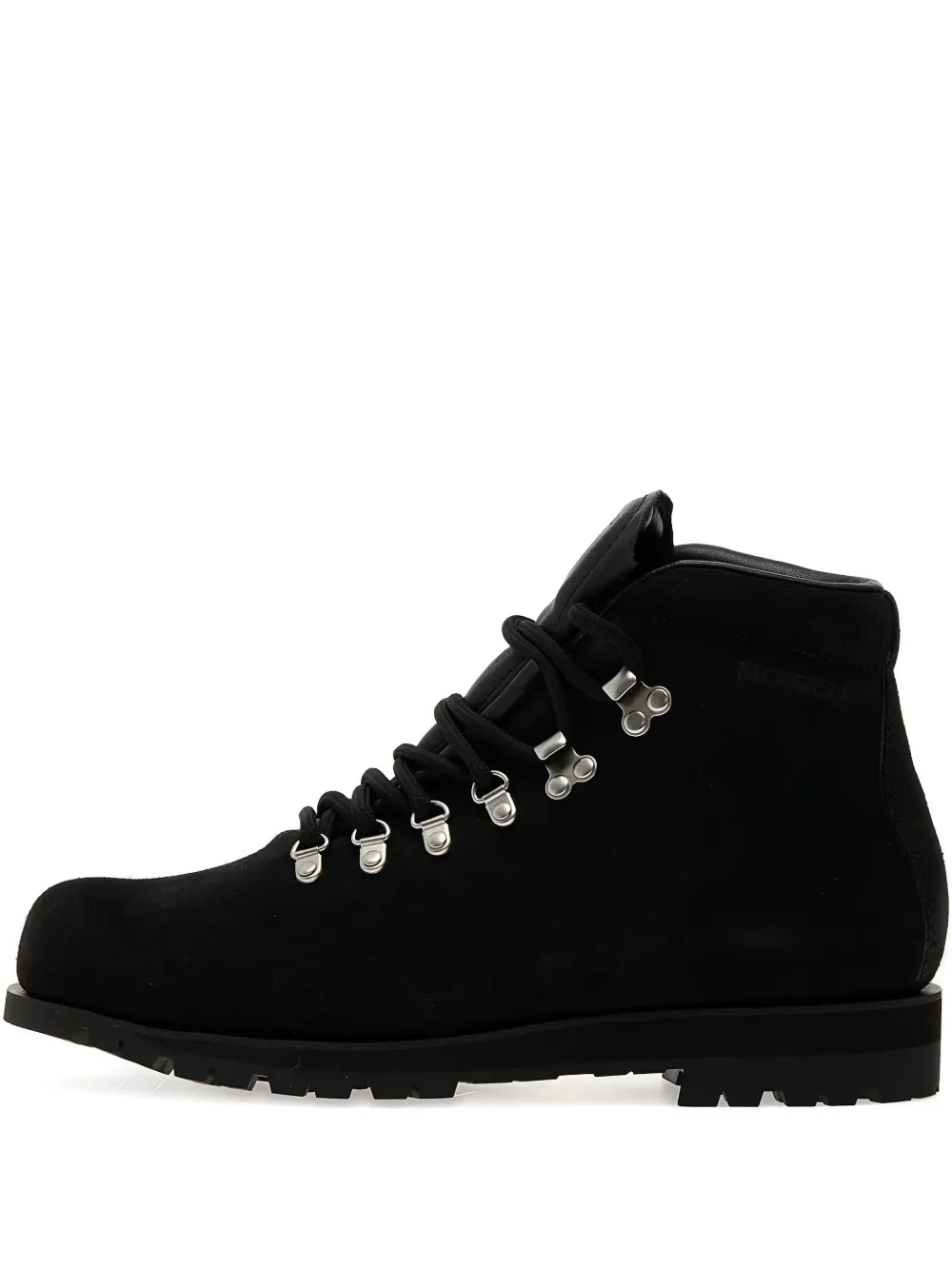 Замшевые ботинки Wilderness на шнуровке Merrell, черный
Замшевые ботинки Wilderness на шнуровке Merrell, черный