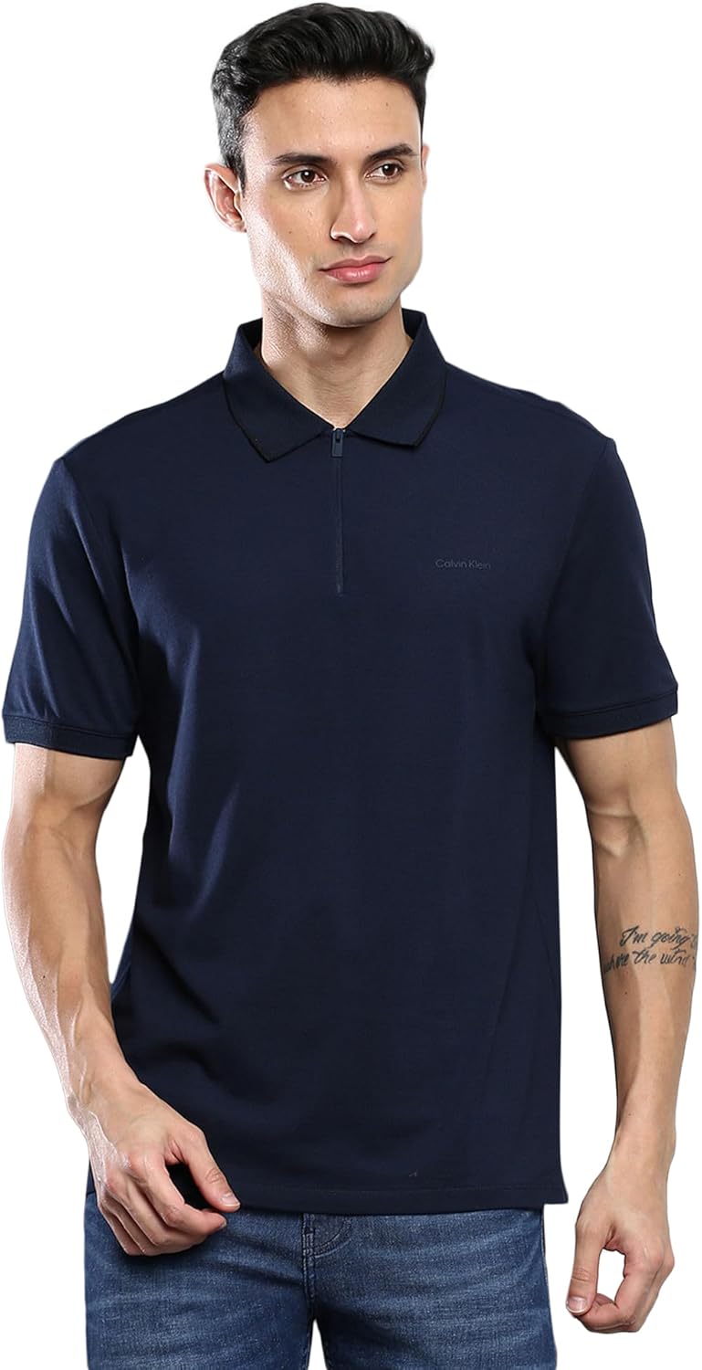 Поло Calvin Klein с коротким рукавом Move 365 Zip, Blue
Поло Calvin Klein с коротким рукавом Move 365 Zip, Blue