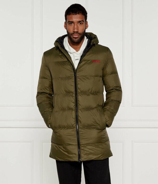 Куртка мужская Hugo Мати утепленная из переработанных материалов, зеленый
Куртка мужская Hugo Мати утепленная из переработанных материалов, зеленый