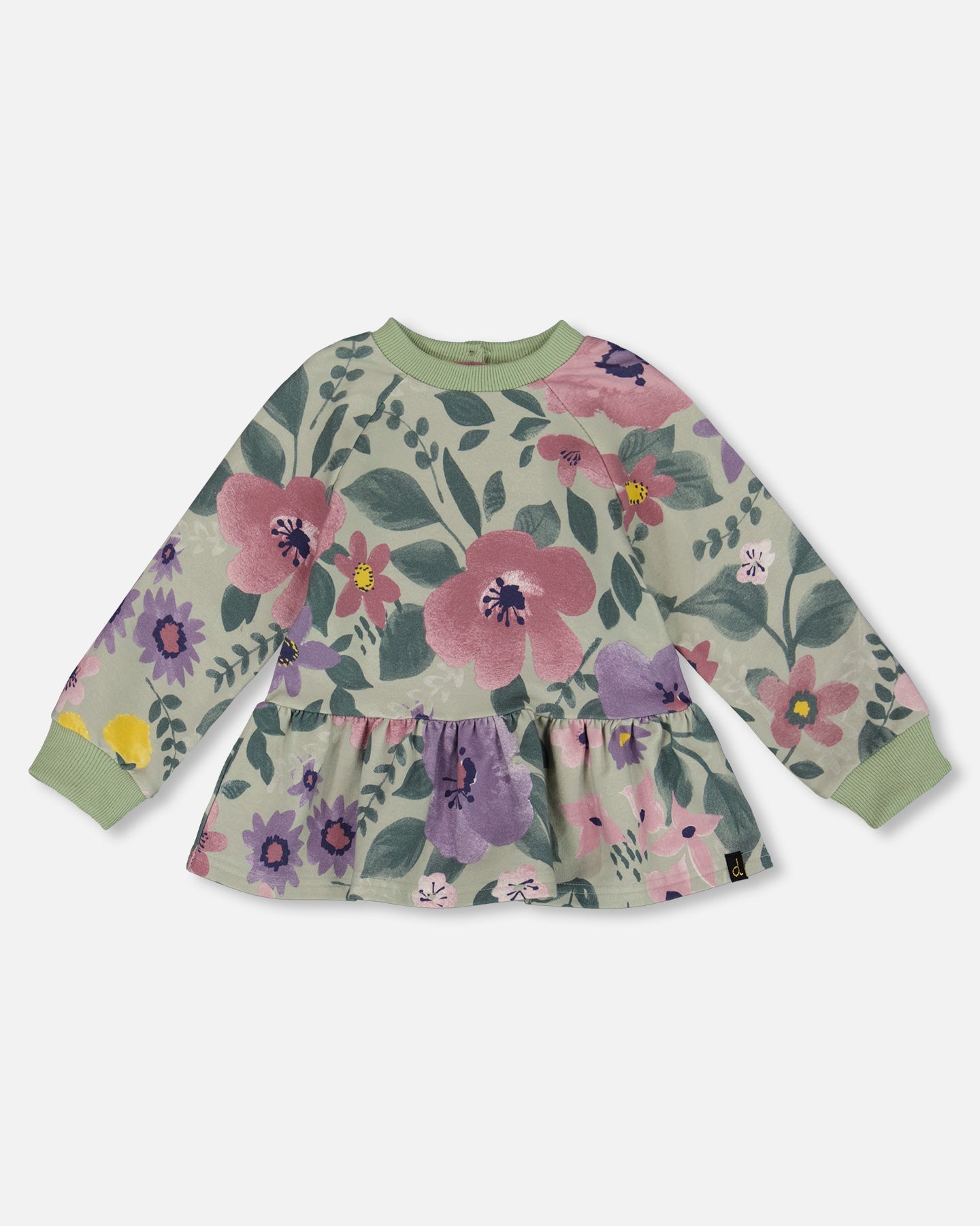 Свободный флисовый свитер с цветочным принтом в шалфейном цвете Deux par Deux, Sage Floral
Свободный флисовый свитер с цветочным принтом в шалфейном цвете Deux par Deux, Sage Floral