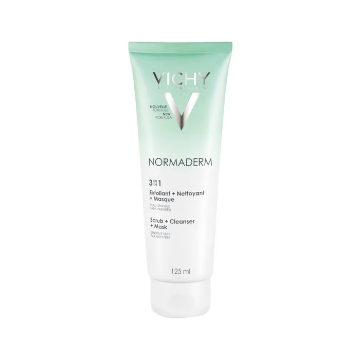 Vichy Normaderm 3In1 125 мл Отшелушивающее и очищающее средство 
Vichy Normaderm 3In1 125 мл Отшелушивающее и очищающее средство
