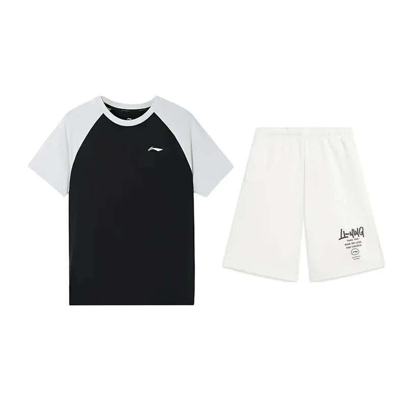 LINING Повседневная спортивная одежда унисекс black+white
LINING Повседневная спортивная одежда унисекс black+white