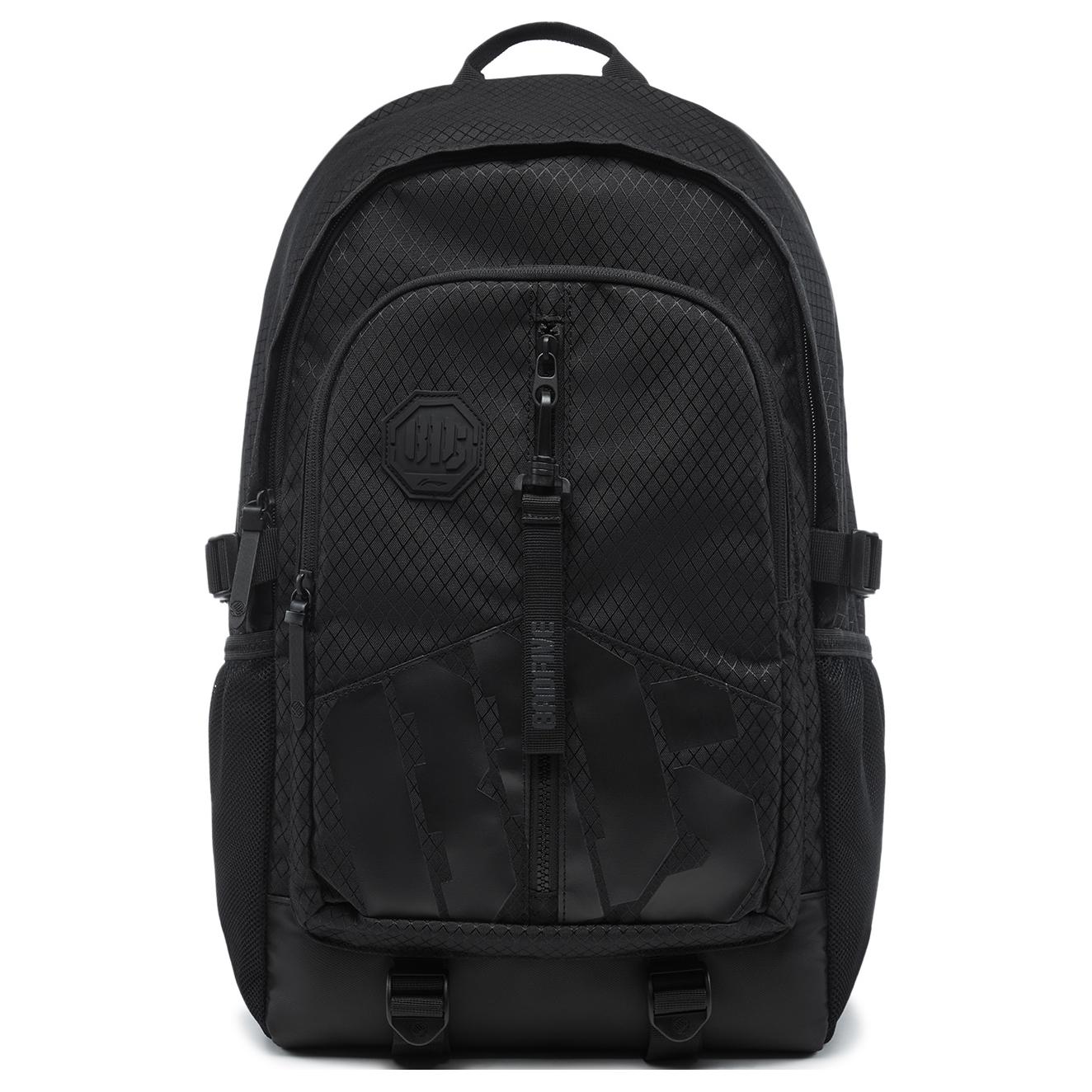 LINING Чёрный унисекс рюкзак из полиэстера, Black
LINING Чёрный унисекс рюкзак из полиэстера, Black