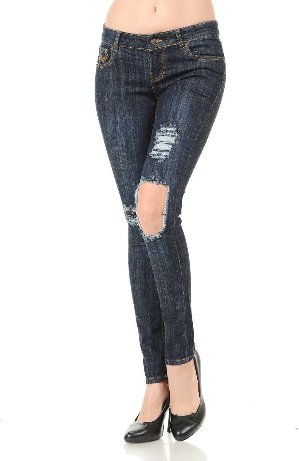 Джинсы женские Blue Denim Stretch Skinny с потертостями JEANS FOR LOVE
Джинсы женские Blue Denim Stretch Skinny с потертостями JEANS FOR LOVE