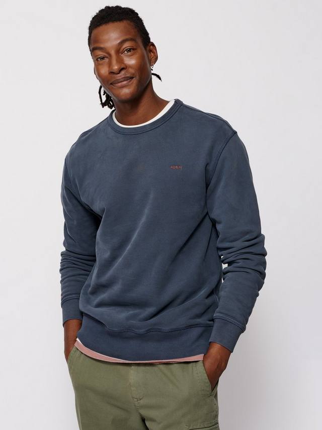 Хлопчатобумажная толстовка с круглым вырезом vestry Aubin, темно-синий
Хлопчатобумажная толстовка с круглым вырезом vestry Aubin, темно-синий