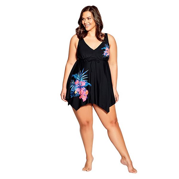 Женское платье для плавания Sharkbite print plus size Avenue, Belize
Женское платье для плавания Sharkbite print plus size Avenue, Belize