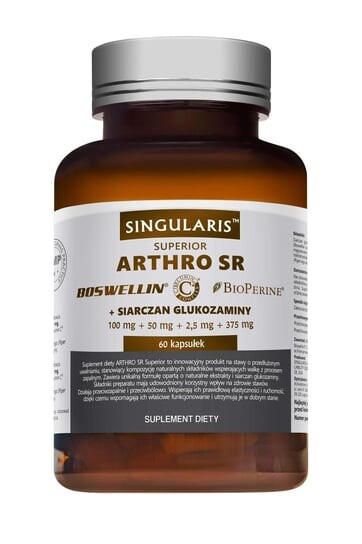 Singularis Superior, Arthro SR Для суставов, 60 капсул
Singularis Superior, Arthro SR Для суставов, 60 капсул