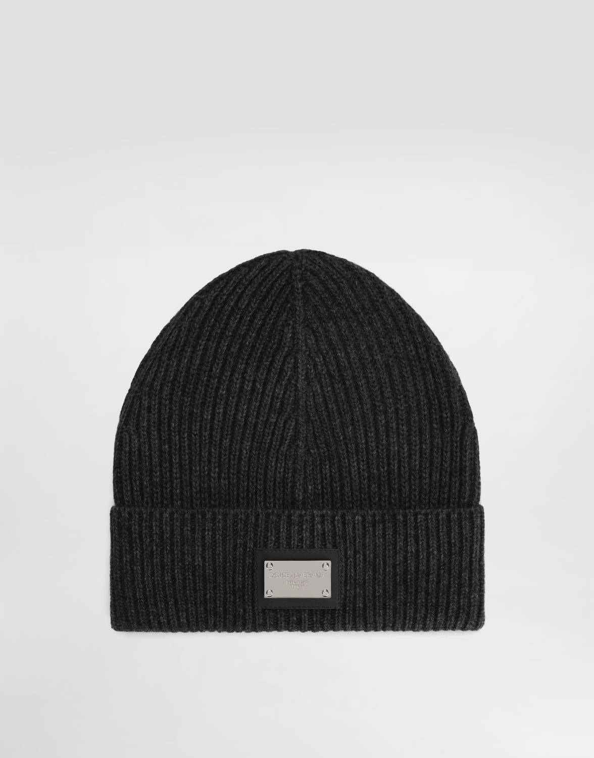 Шапка из кашемира и шерсти с фирменной биркой Dolce & Gabbana, серый
Шапка из кашемира и шерсти с фирменной биркой Dolce & Gabbana, серый