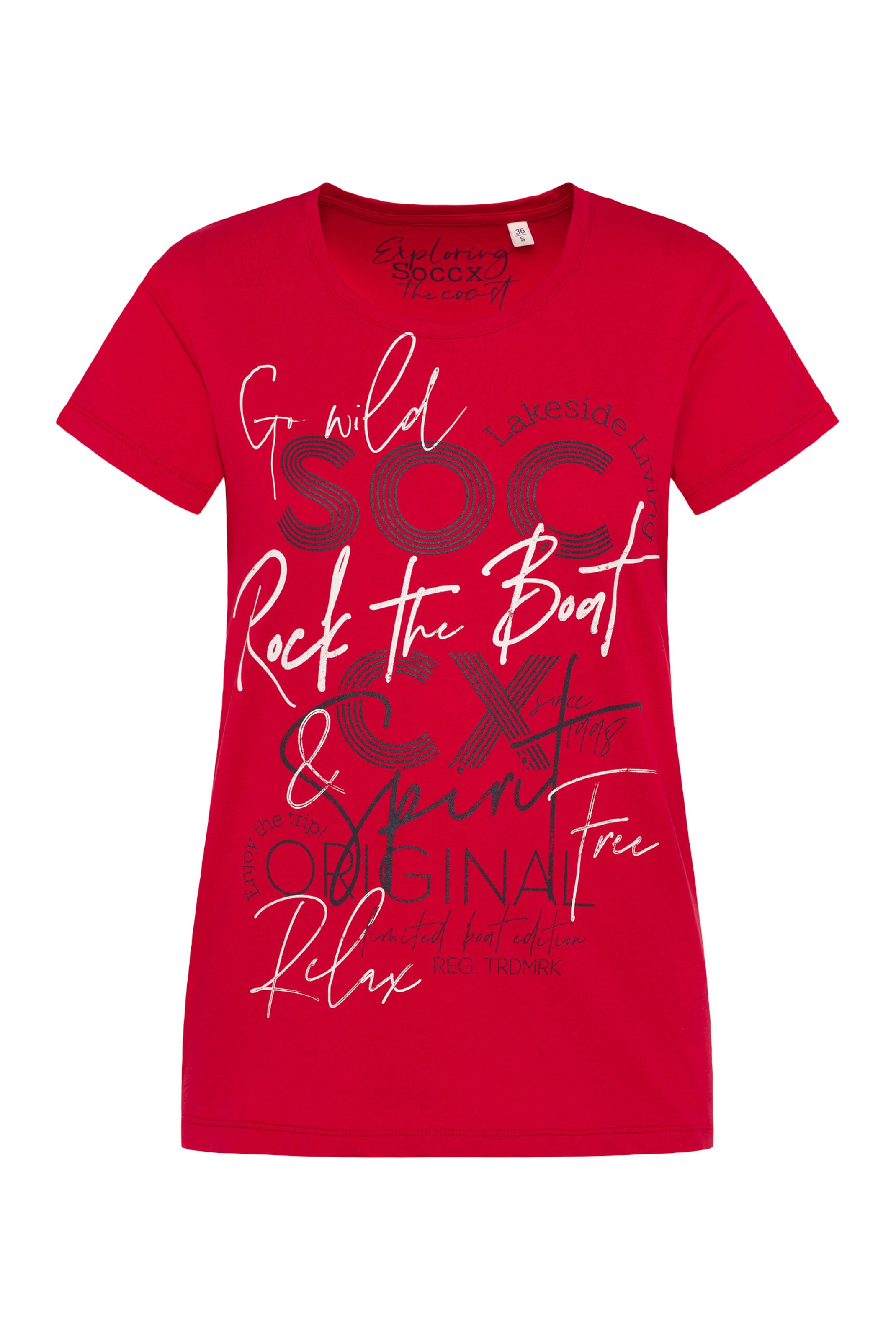 Soccx Футболка в красном цвете, Красный, Soccx Футболка в красном цвете
Soccx Футболка в красном цвете, Красный, Soccx Футболка в красном цвете