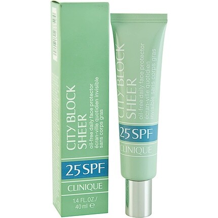 City Block Sheer Spf 25 Безмасляное ежедневное средство для защиты лица, 40 мл, Clinique
City Block Sheer Spf 25 Безмасляное ежедневное средство для защиты лица, 40 мл, Clinique