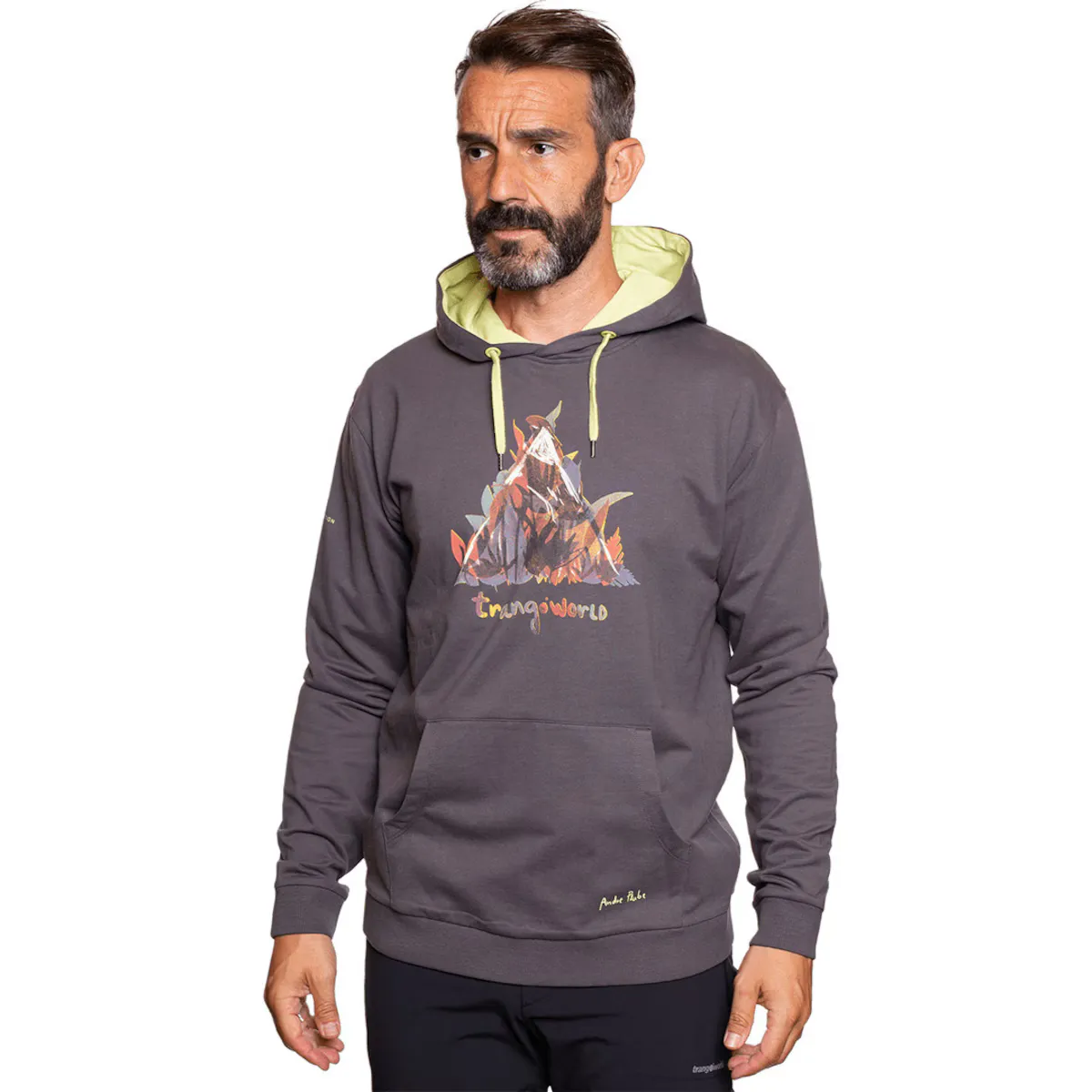 Мужская толстовка Montana Trangoworld, антрацит
Мужская толстовка Montana Trangoworld, антрацит