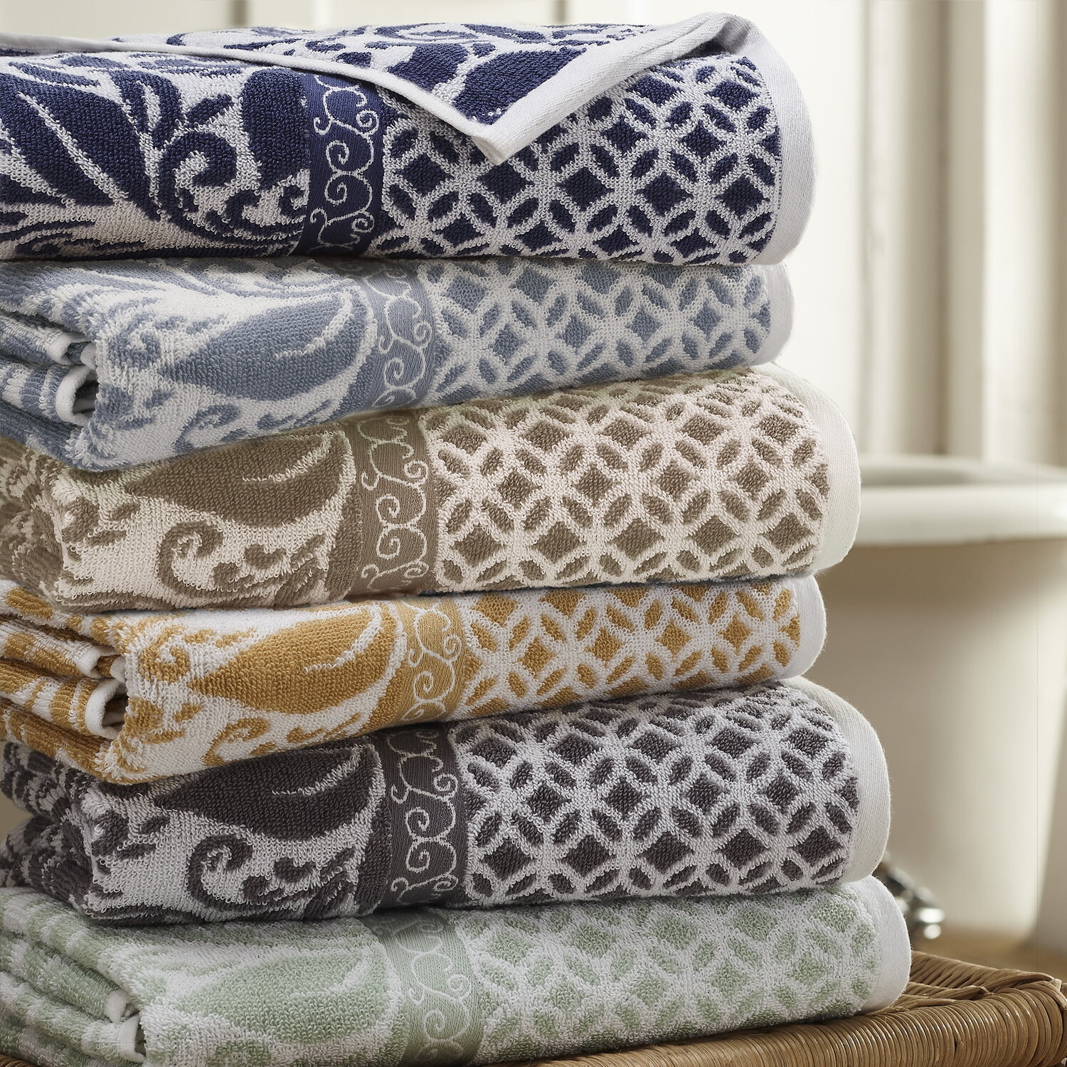 Набор хлопковых банных полотенец Pacific Coast Textiles 6 предметов, золотой
Набор хлопковых банных полотенец Pacific Coast Textiles 6 предметов, золотой