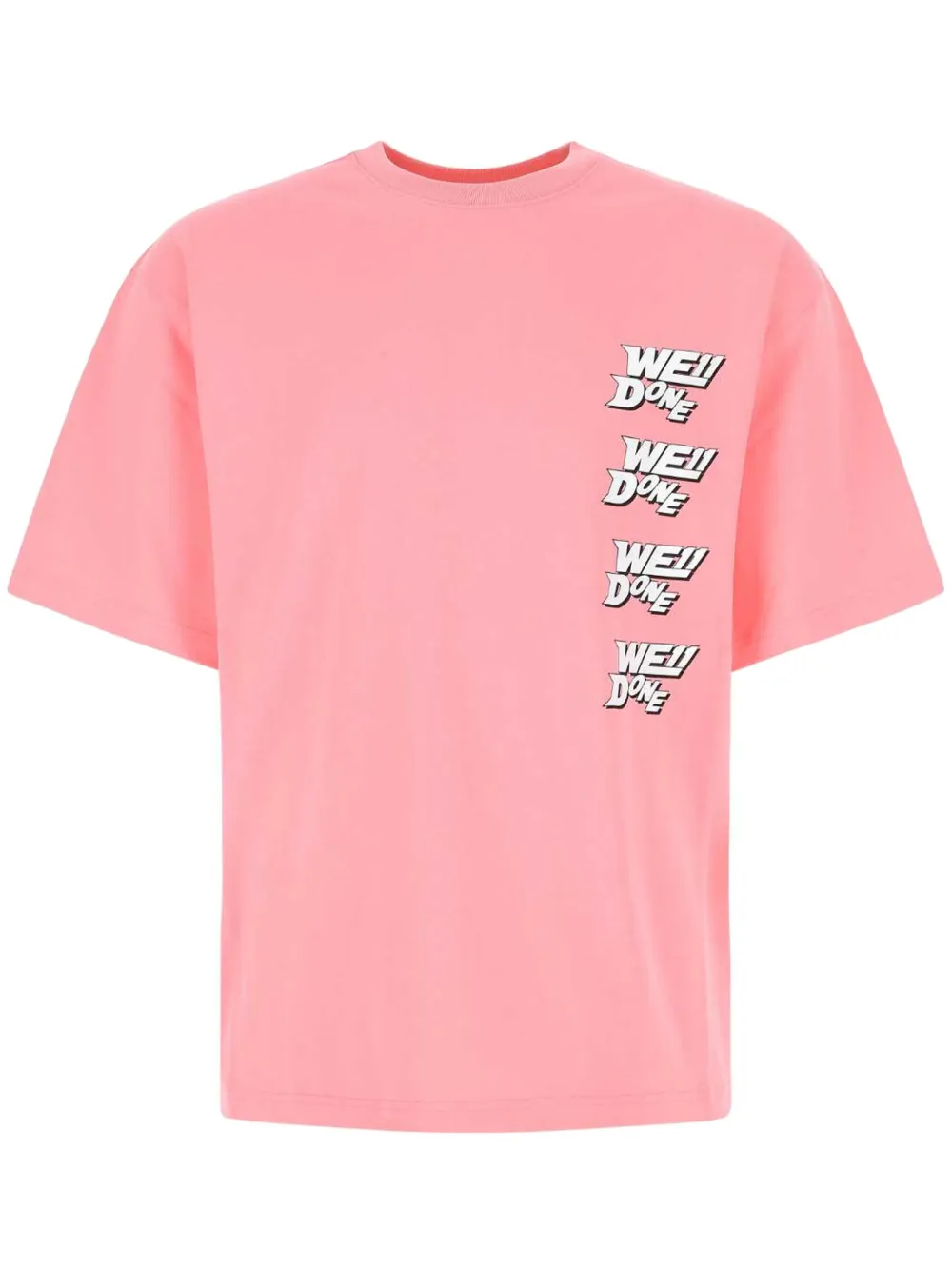 Футболка с логотипом We11done, розовый
Футболка с логотипом We11done, розовый