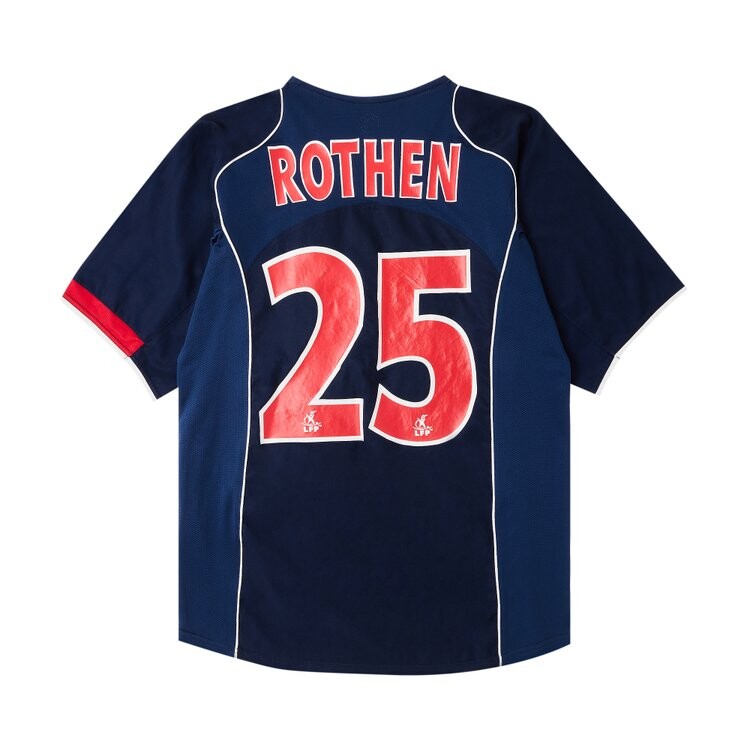 Джерси Paris Saint-Germain Vintage Paris Saint-Germain Rothen #25 Home Stadium 'Navy', синий 
Джерси Paris Saint-Germain Vintage Paris Saint-Germain Rothen #25 Home Stadium 'Navy', синий