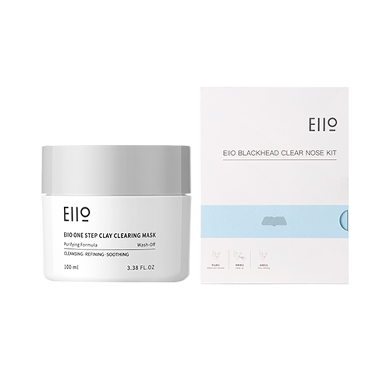 EIIO Очищающая глиняная маска + набор для удаления черных точек носовые пластыри очищение контроль жирности
EIIO Очищающая глиняная маска + набор для удаления черных точек носовые пластыри очищение контроль жирности