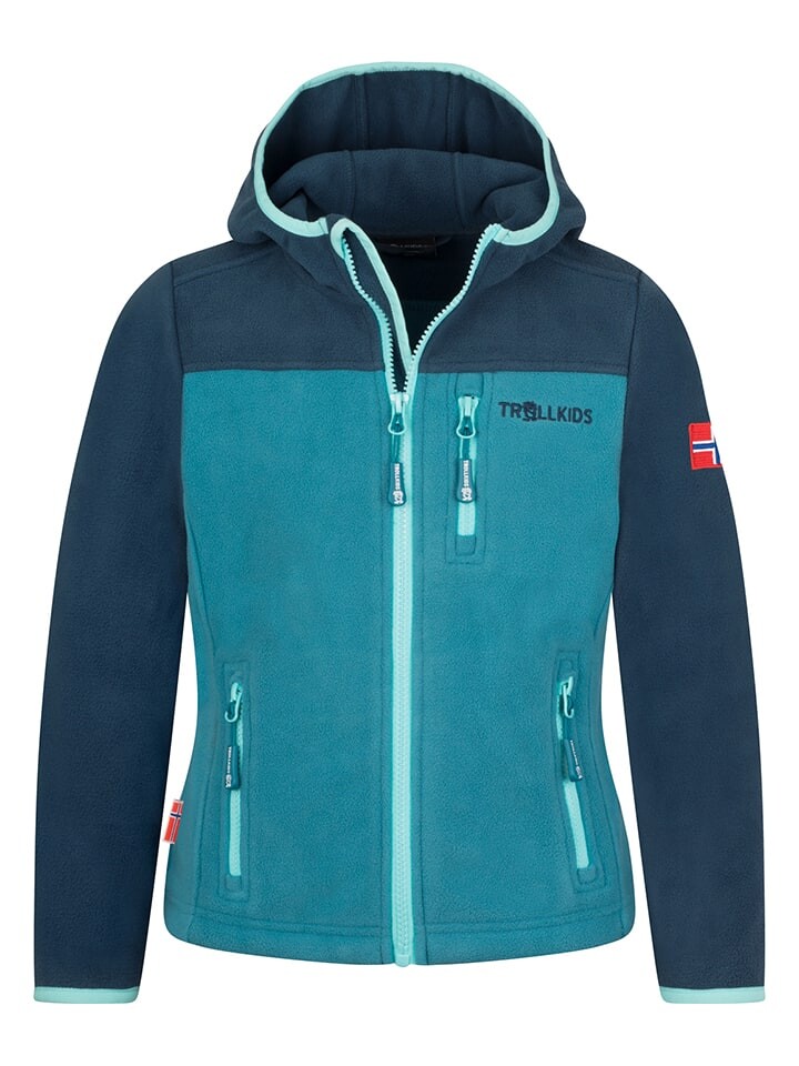 Флисовая куртка Trollkids Stavanger, бирюзовый
Флисовая куртка Trollkids Stavanger, бирюзовый