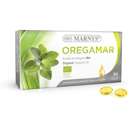 Органическое масло орегано 30 капсул Marny's
Органическое масло орегано 30 капсул Marny's