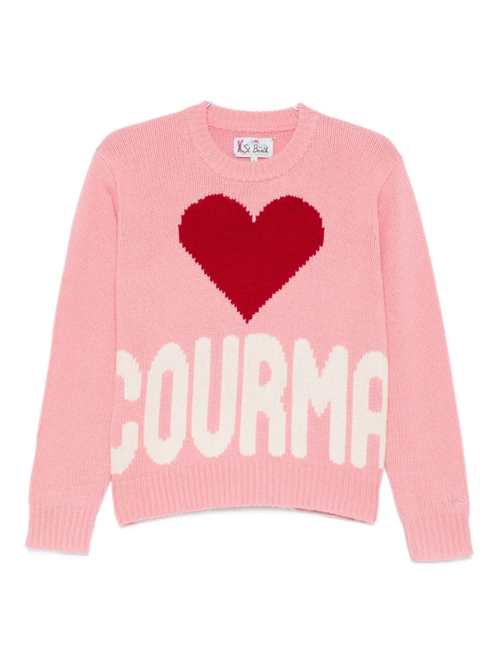 Вязаный свитер Kila Courma с сердцем Mc2 Saint Barth, розовый
Вязаный свитер Kila Courma с сердцем Mc2 Saint Barth, розовый