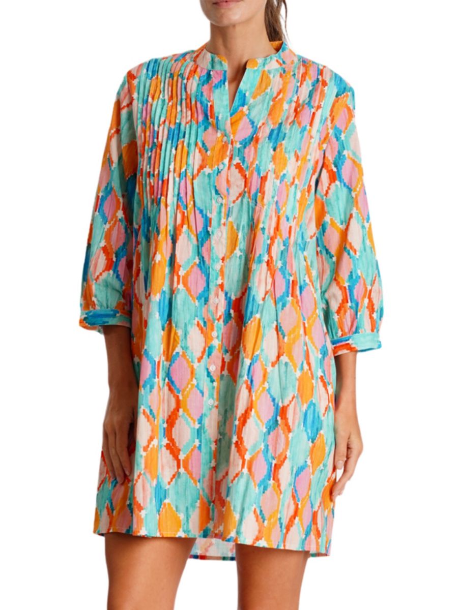 Абстрактное мини-платье с прикрытием La Moda Clothing, разноцветный
Абстрактное мини-платье с прикрытием La Moda Clothing, разноцветный