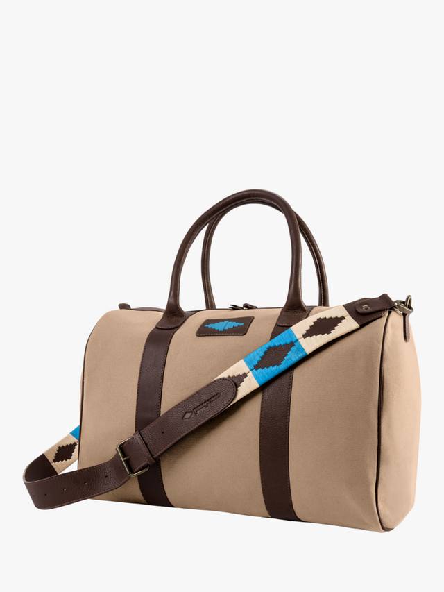 Сумка из кожи и холста varon Pampeano, цвет Sand/Blue
Сумка из кожи и холста varon Pampeano, цвет Sand/Blue