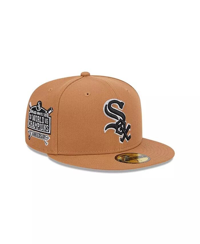 Мужская коричневая приталенная шляпа Chicago White Sox Color Pack 59FIFTY New Era, коричневый
Мужская коричневая приталенная шляпа Chicago White Sox Color Pack 59FIFTY New Era, коричневый