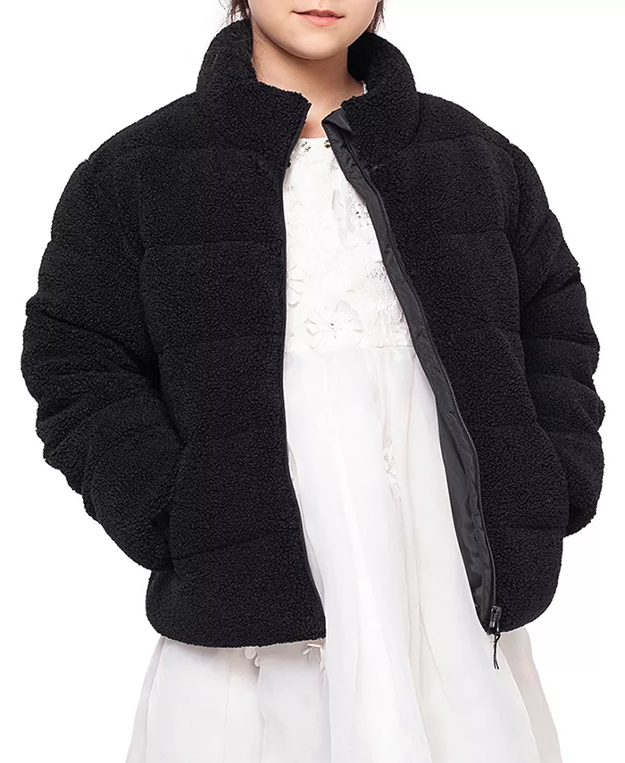 Пуховая куртка Big Girls Sherpa с подкладкой из овчины Rokka&Rolla, черный
Пуховая куртка Big Girls Sherpa с подкладкой из овчины Rokka&Rolla, черный