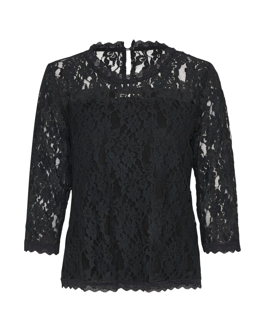 Кружевная блузка Cream Blouse, черный
Кружевная блузка Cream Blouse, черный