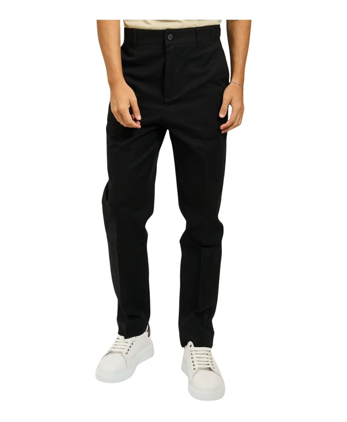 Черные брюки чинос, зауженный крой. Hugo, черный
Черные брюки чинос, зауженный крой. Hugo, черный