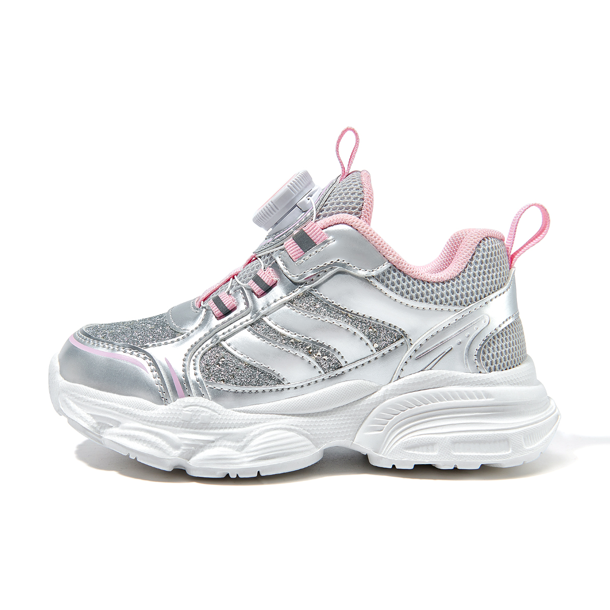 Низкие детские кроссовки для повседневной жизни Barbie, серебряный/персик
Низкие детские кроссовки для повседневной жизни Barbie, серебряный/персик