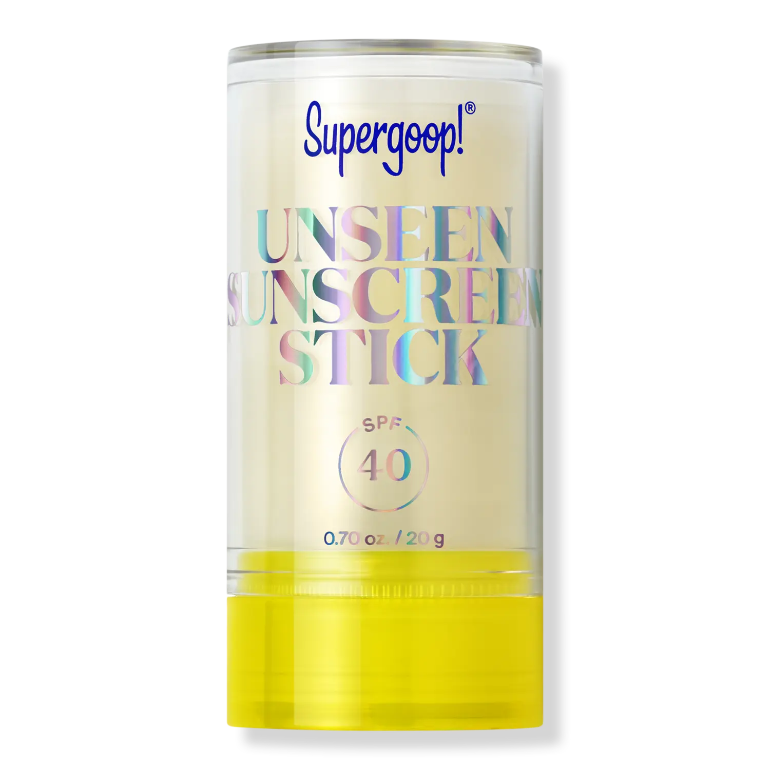 Невидимый солнцезащитный стик Unseen Sunscreen Stick SPF 40 - невидимая защита от солнца Supergoop!
Невидимый солнцезащитный стик Unseen Sunscreen Stick SPF 40 - невидимая защита от солнца Supergoop!
