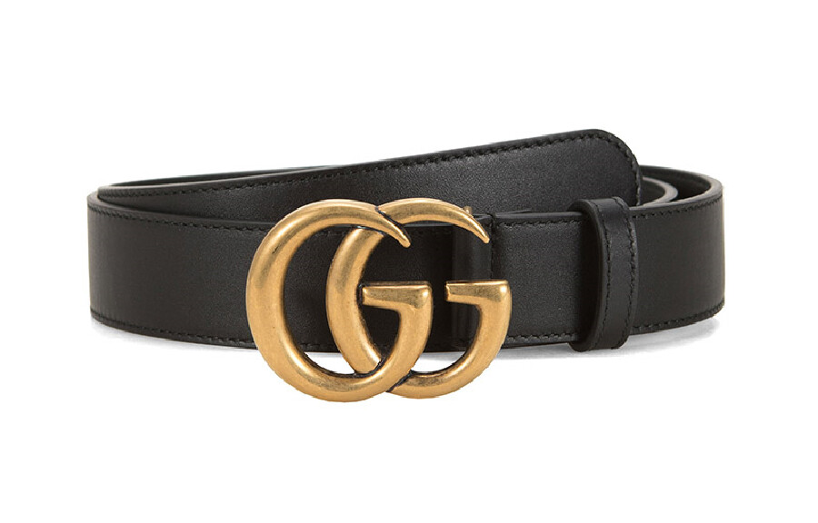Кожаный ремень с латунной пряжкой Gucci Double G, античная латунная пряжка, ширина 1, черный
Кожаный ремень с латунной пряжкой Gucci Double G, античная латунная пряжка, ширина 1, черный