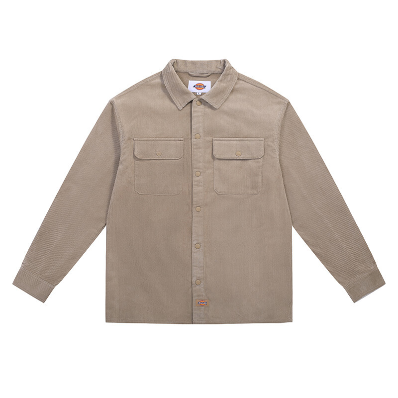 Рубашка унисекс хаки Dickies, хаки
Рубашка унисекс хаки Dickies, хаки