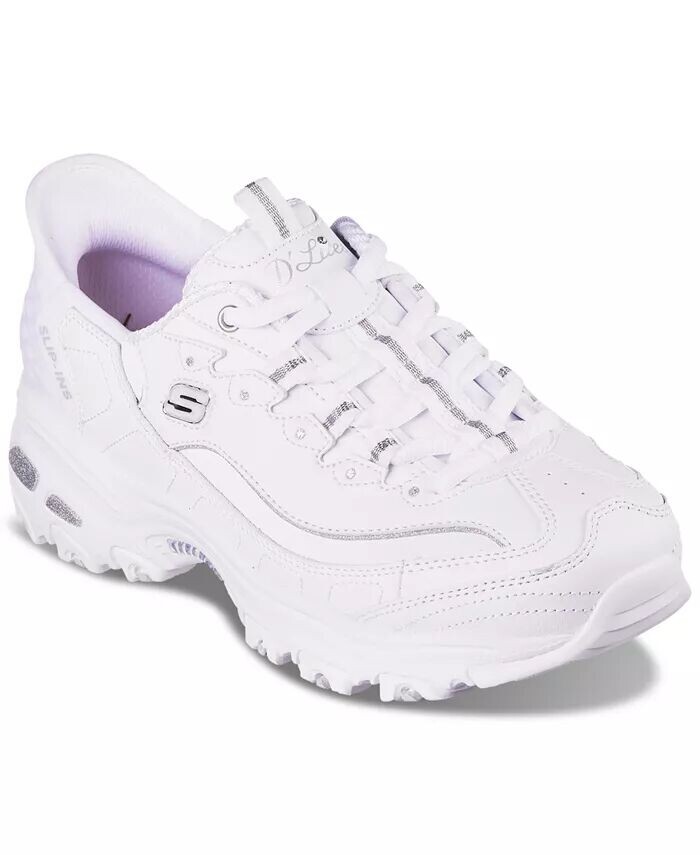 Женские слипоны - D'Lites - повседневные кроссовки New Scene от Finish Line Skechers, белый
Женские слипоны - D'Lites - повседневные кроссовки New Scene от Finish Line Skechers, белый