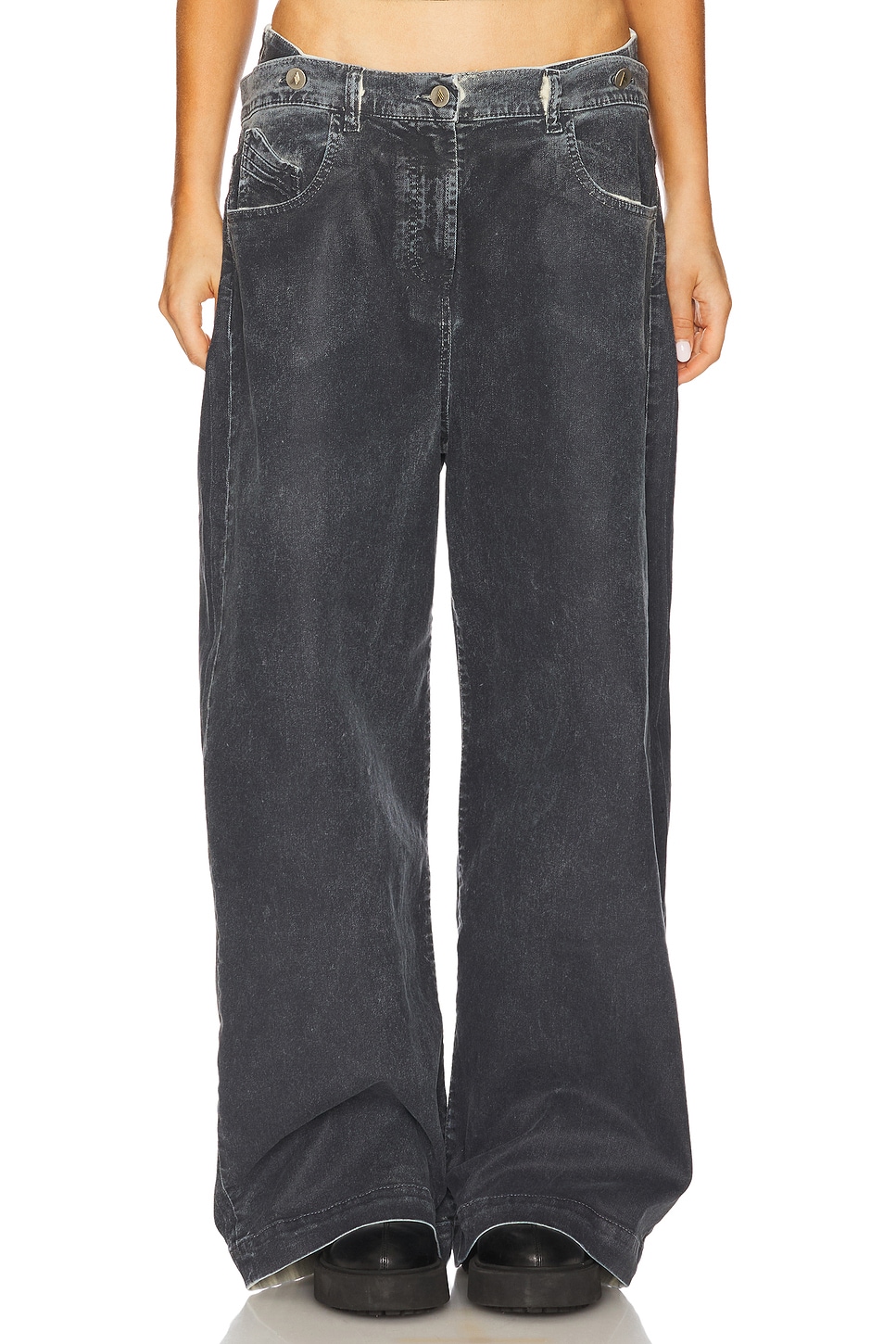 Длинные брюки The Attico, navy blue
Длинные брюки The Attico, navy blue