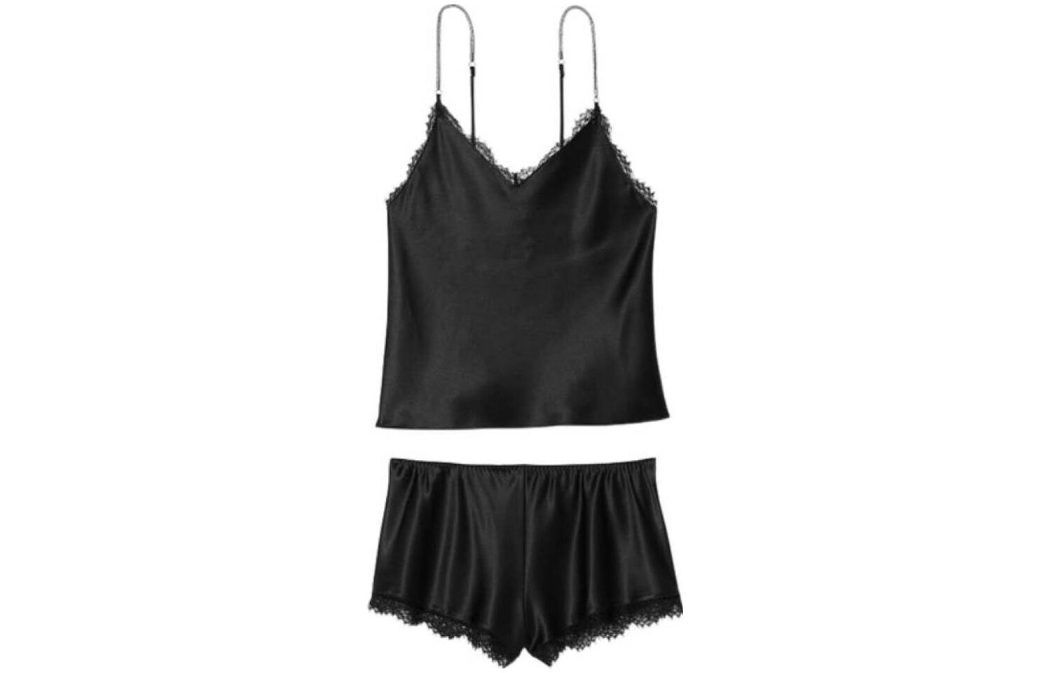 Женский пижамный комплект Victoria's Secret, цвет Black
Женский пижамный комплект Victoria's Secret, цвет Black