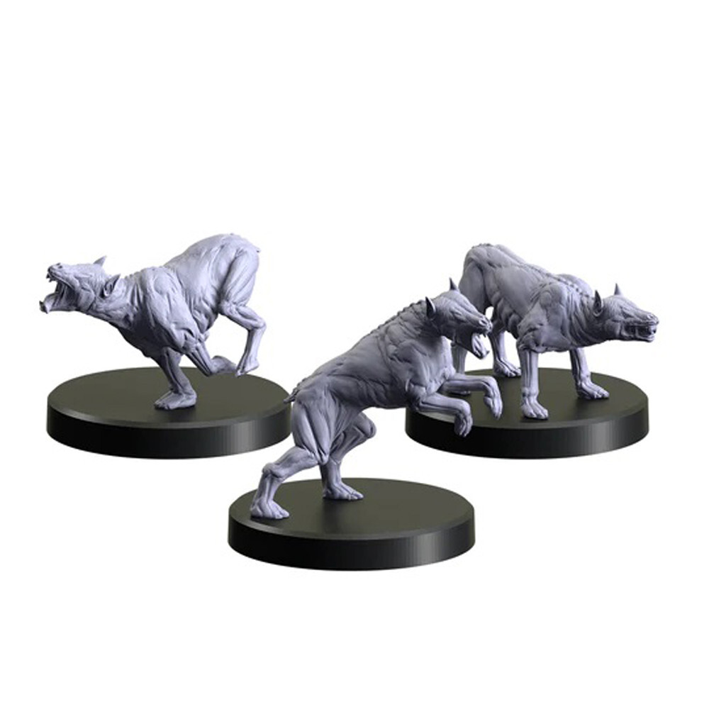 Ролевая игра Monster Fight Club The Witcher RPG: Miniatures Set - Specters 2 (Barghests)
Ролевая игра Monster Fight Club The Witcher RPG: Miniatures Set - Specters 2 (Barghests)