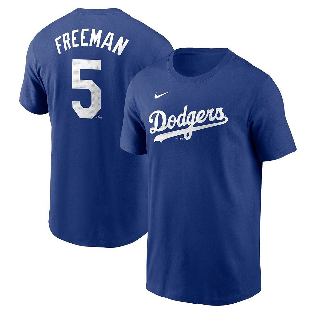 Мужская футболка Nike Freddie Freeman Royal Los Angeles Dodgers Fuse с именем и номером, цвет Lad Blue
Мужская футболка Nike Freddie Freeman Royal Los Angeles Dodgers Fuse с именем и номером, цвет Lad Blue