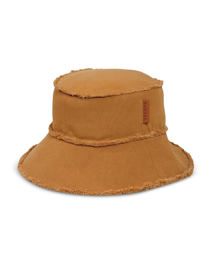 Хлопковая шляпа-ведро Sandro, коричневый/бежевый
Хлопковая шляпа-ведро Sandro, коричневый/бежевый