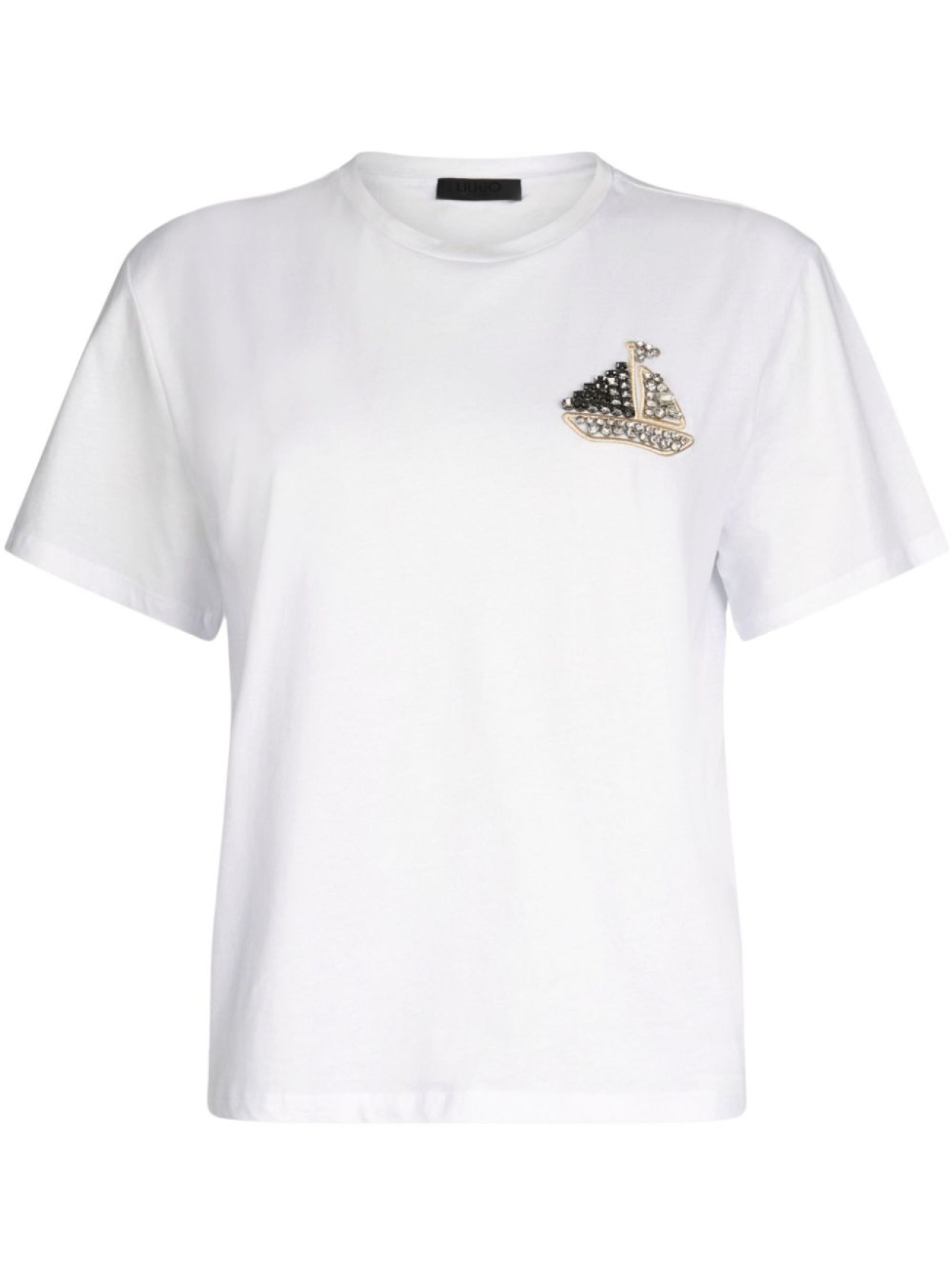 Футболка со стразами LIU JO, белый
Футболка со стразами LIU JO, белый