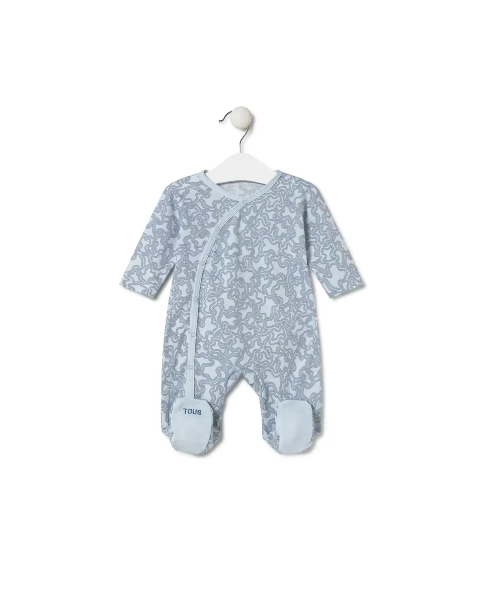 Двубортный комбинезон из хлопка с принтом Kaos Tous, голубой
Двубортный комбинезон из хлопка с принтом Kaos Tous, голубой