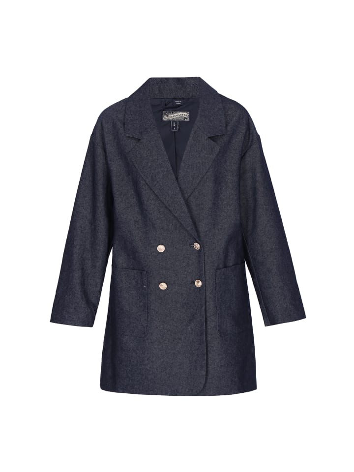 DreiMaster Женское пальто темно-синего цвета
DreiMaster Женское пальто темно-синего цвета
